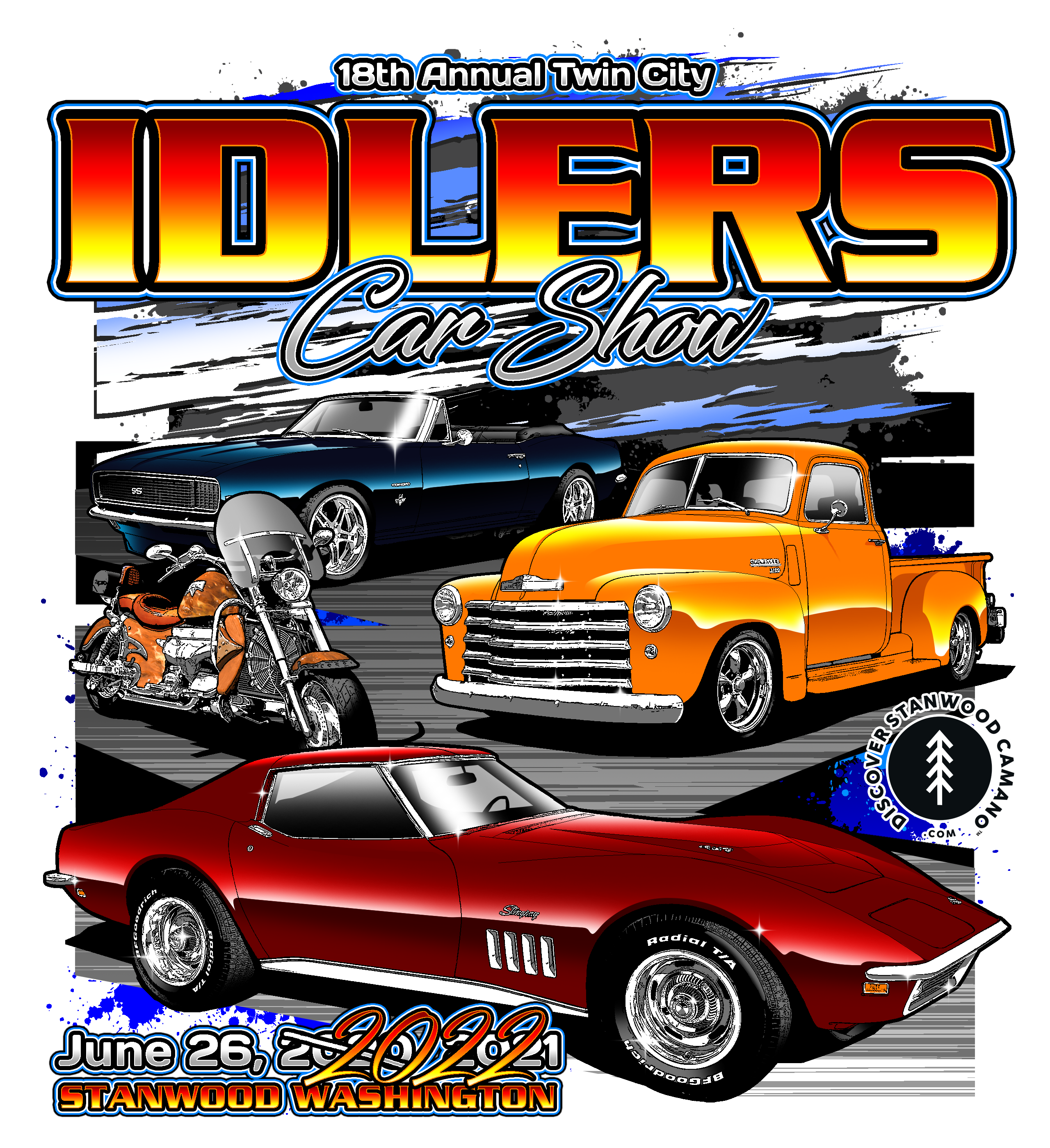Twin City Idlers Car Show 2022 Discover Stanwood Camano